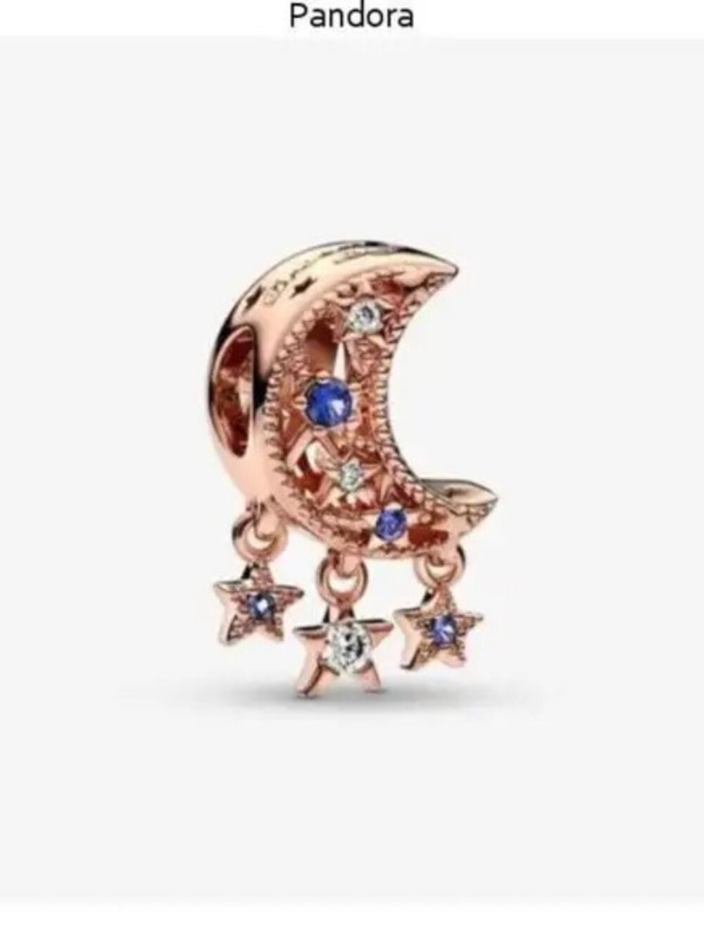 Pandora Star & Crescent Moon Charm